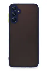 Newface Samsung Galaxy A14 4g Kılıf Montreal Silikon Kapak - Lacivert