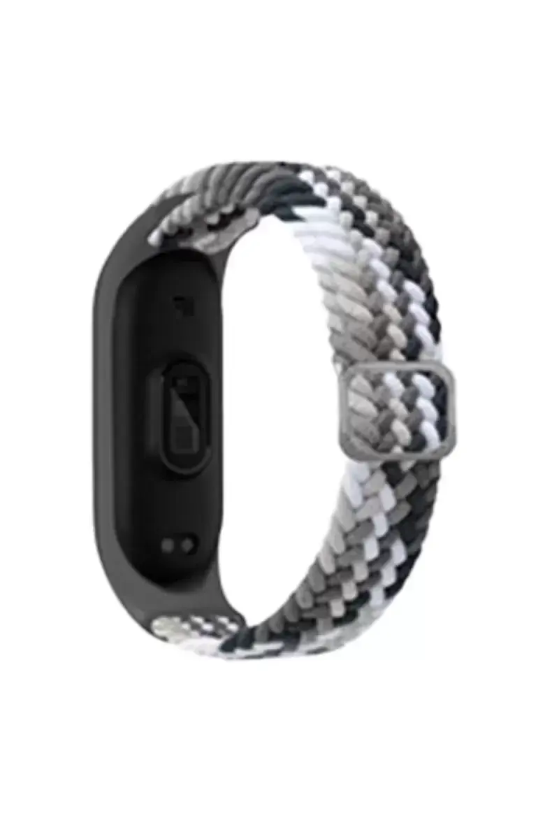 Newface Xiaomi Mi Band 7 Star Kordon - Gri-siyah