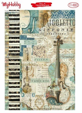 Tela Transfer 25x35cm N:K003