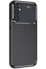 Newface Samsung Galaxy A16 5g Kılıf Auto Focus Karbon Kapak - Siyah