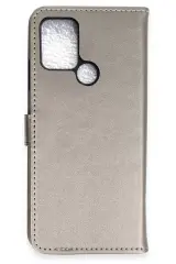 Newface Tecno Pova Kılıf Trend S Plus Kapaklı Kılıf - Gri