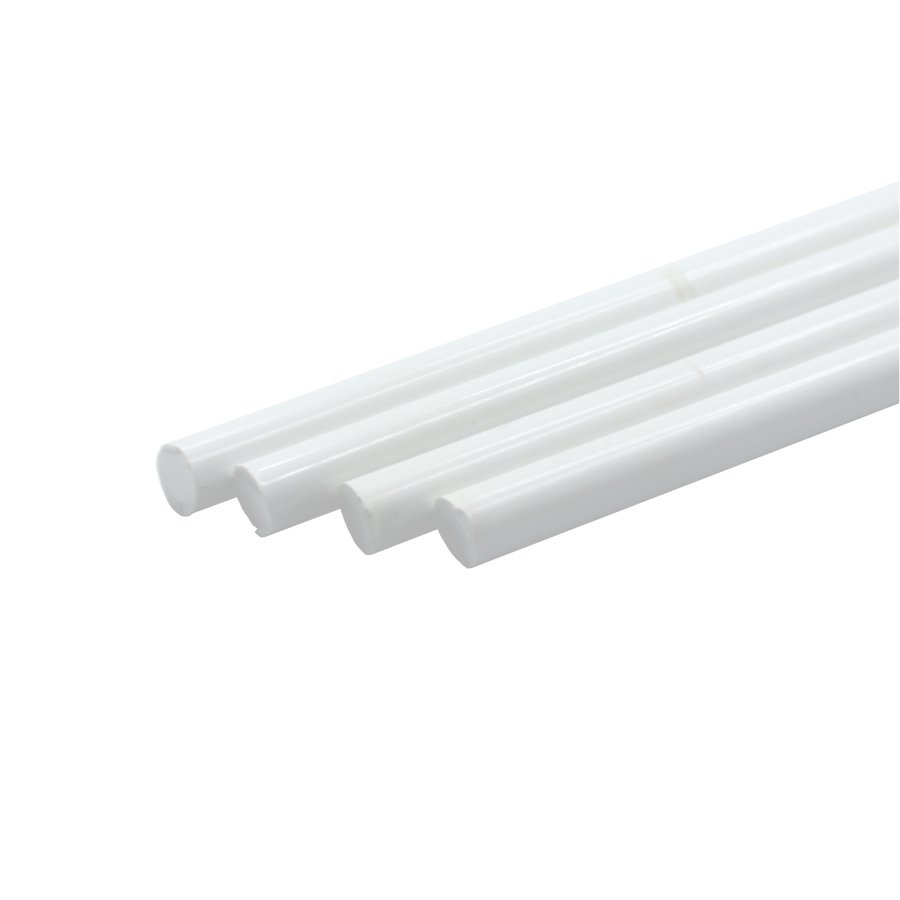 Plastik Yuvarlak Çıta İçi Dolu 5mm 50cm 5 Adet