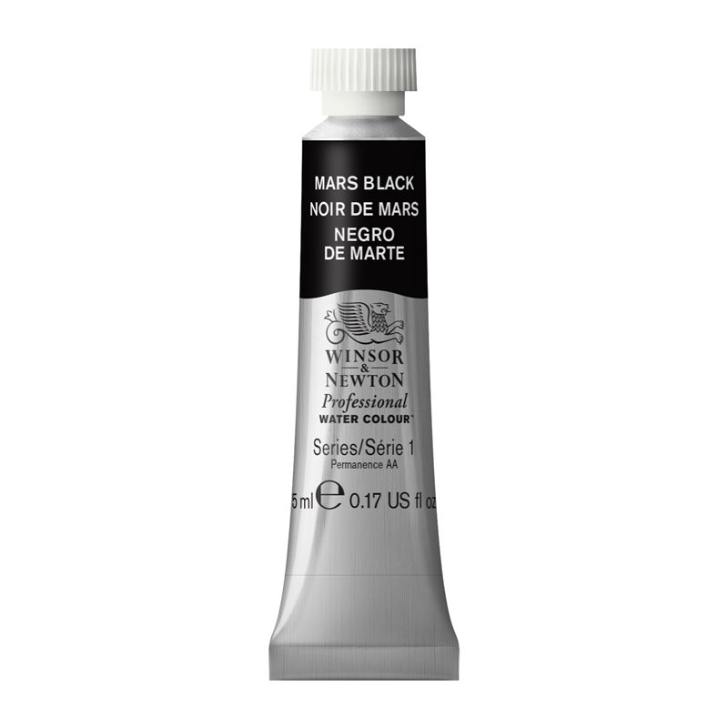 Profesyonel Tüp Suluboya - Mars Black - 5ml - Seri 1