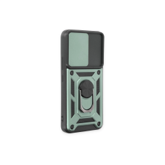 Samsung Galaxy S23 Fe Kılıf Pars Lens Yüzüklü Silikon - Yeşil