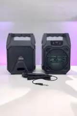 6.5 İnç Kablosuz Hoparlör Bluetooth Bağlantılı Yüksek Ses Kaliteli