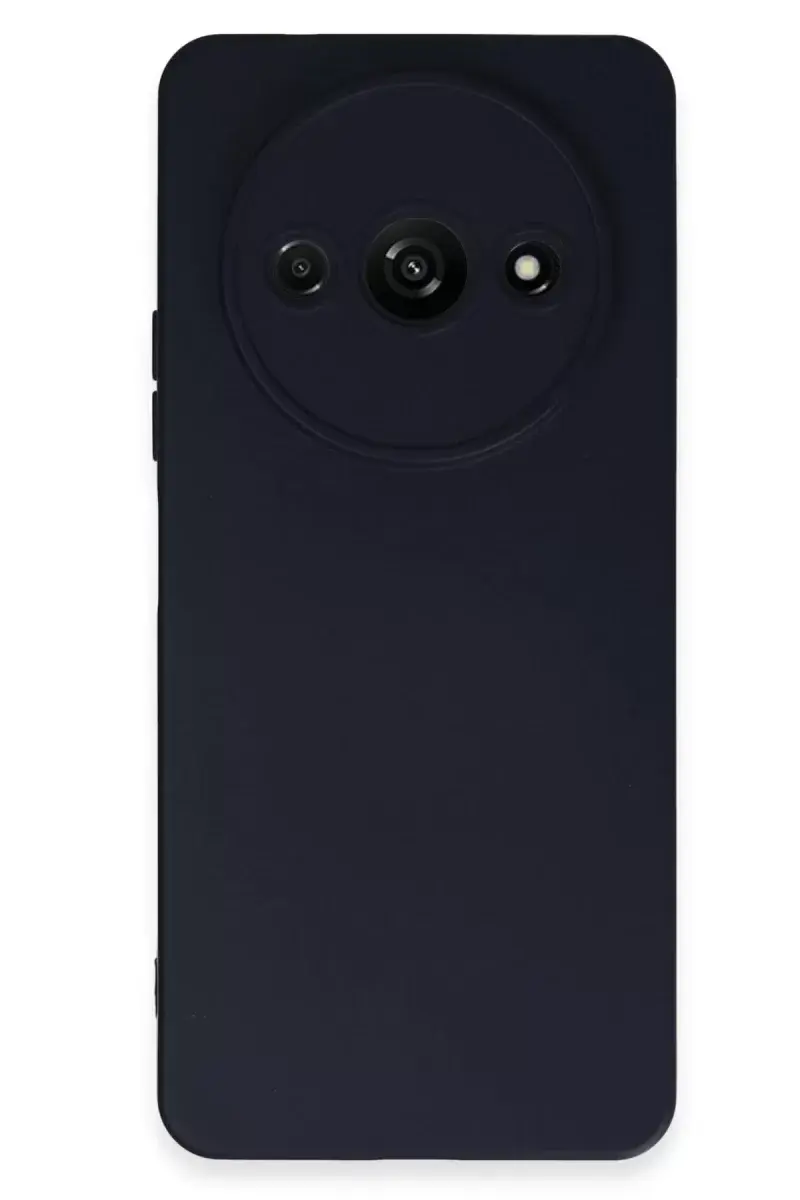 Newface Xiaomi Redmi A3 4g Kılıf Nano İçi Kadife Silikon - Lacivert