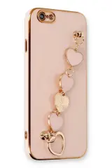 Newface İphone 6 Kılıf Esila Silikon - Pudra