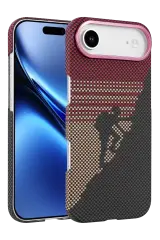 Newface Apple İphone 17 Air Vega Magsafe Kapak - Kırmızı