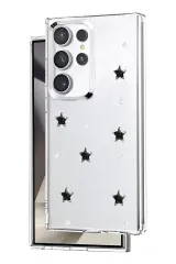 Newface Samsung Galaxy S24 Ultra Fiyonk Desenli Kapak - Desen 7