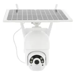 Powermaster Pm-26195 Solar Güneş Panelli 2mp 1080p 4g Sim Kart Ubox Destekli Wifi Kamera