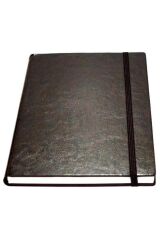 Not Defteri Suni Deri Kaplamalı 1.Sınıf Hamur Kağıt 13x18 cm 100 Yaprak