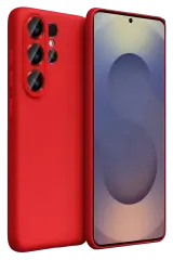 Newface Samsung Galaxy S26 Ultra First Silikon - Kırmızı