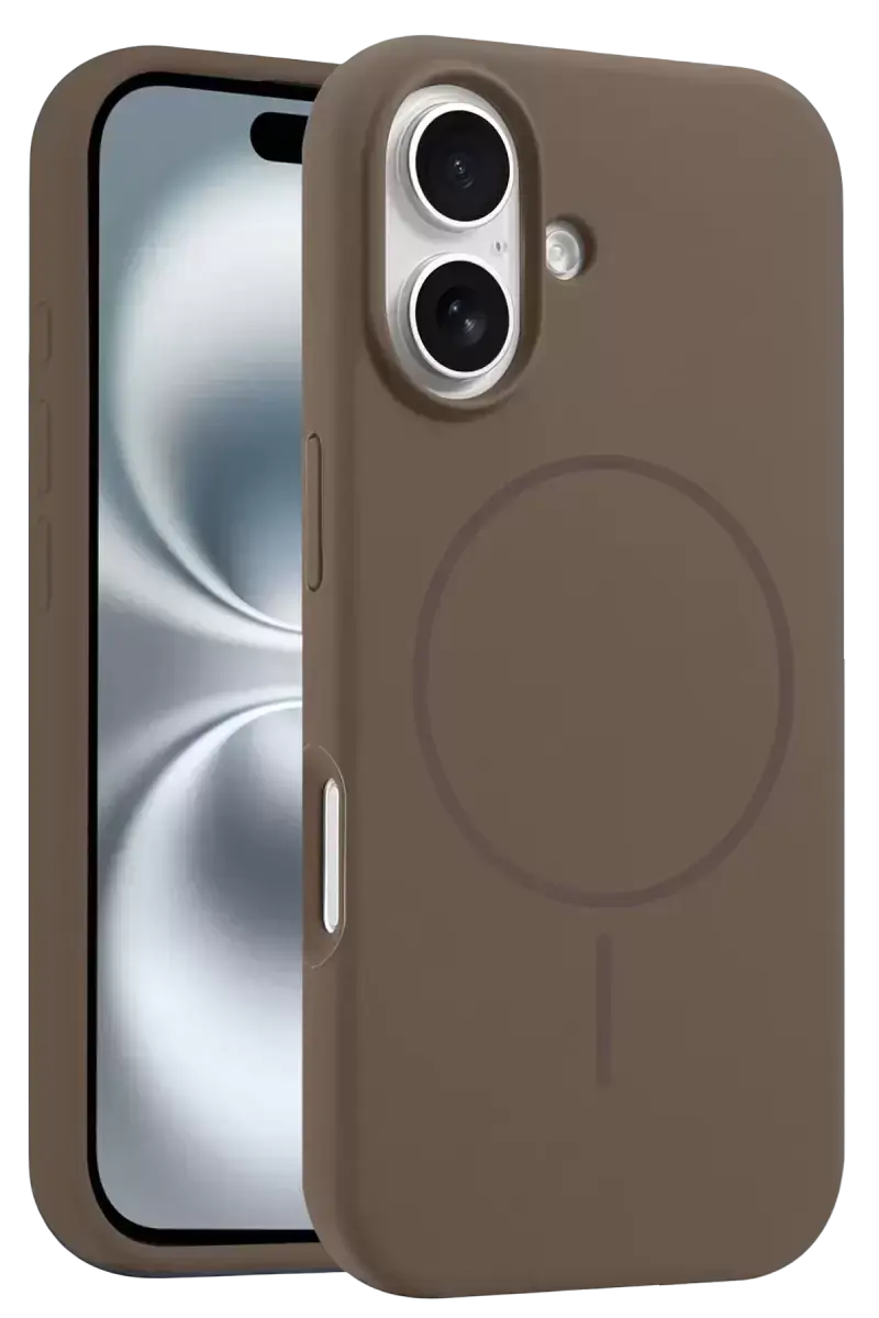 Joko İphone 16 Plus Kılıf Jully Magsafe Kapak - Kahverengi
