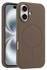 Joko İphone 16 Plus Kılıf Jully Magsafe Kapak - Kahverengi