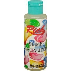 Slime Zıplayan oyun Jeli 130cc Şeffaf
