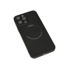 İphone 13 Pro Kılıf Jack Magneticsafe Lens Silikon - Siyah