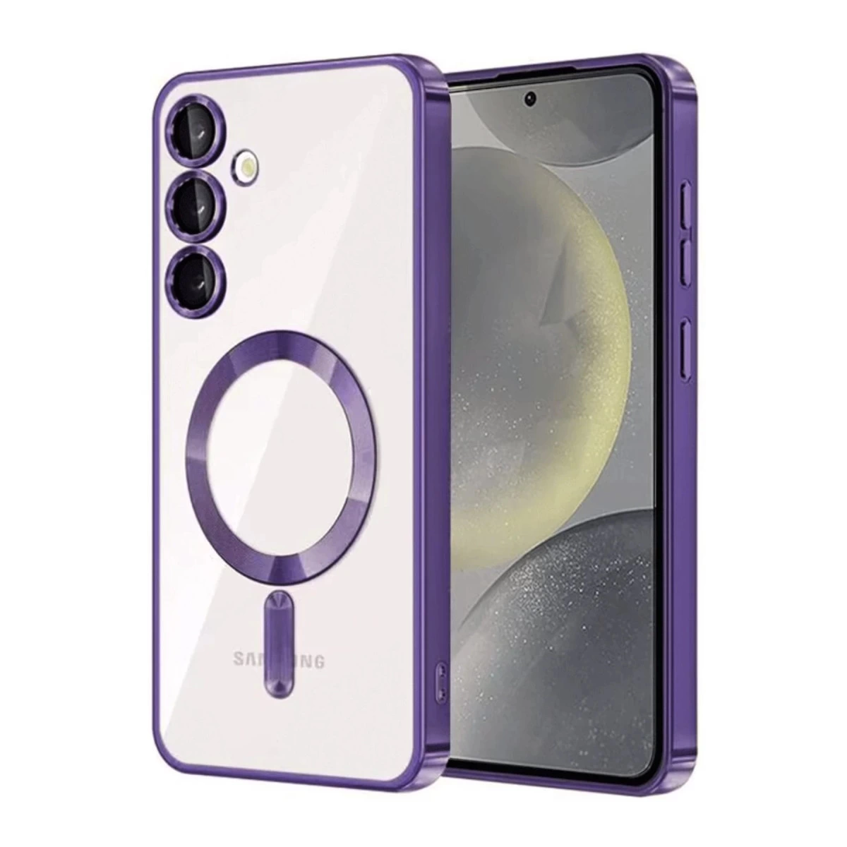 Samsung Galaxy A36 Kross Magneticsafe Kapak - Mor