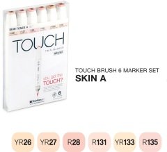 Touch Skin Tones A Çift Uçlu 6'lı Set N:1200622