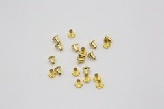 Aksesuar Kapsül Italy Pirinç Sarı Şapka 3mm