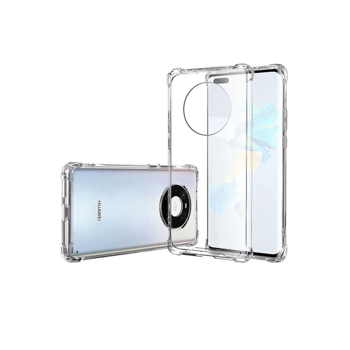 Huawei Mate 40 Pro Kılıf Olex Tpu Silikon - Şeffaf