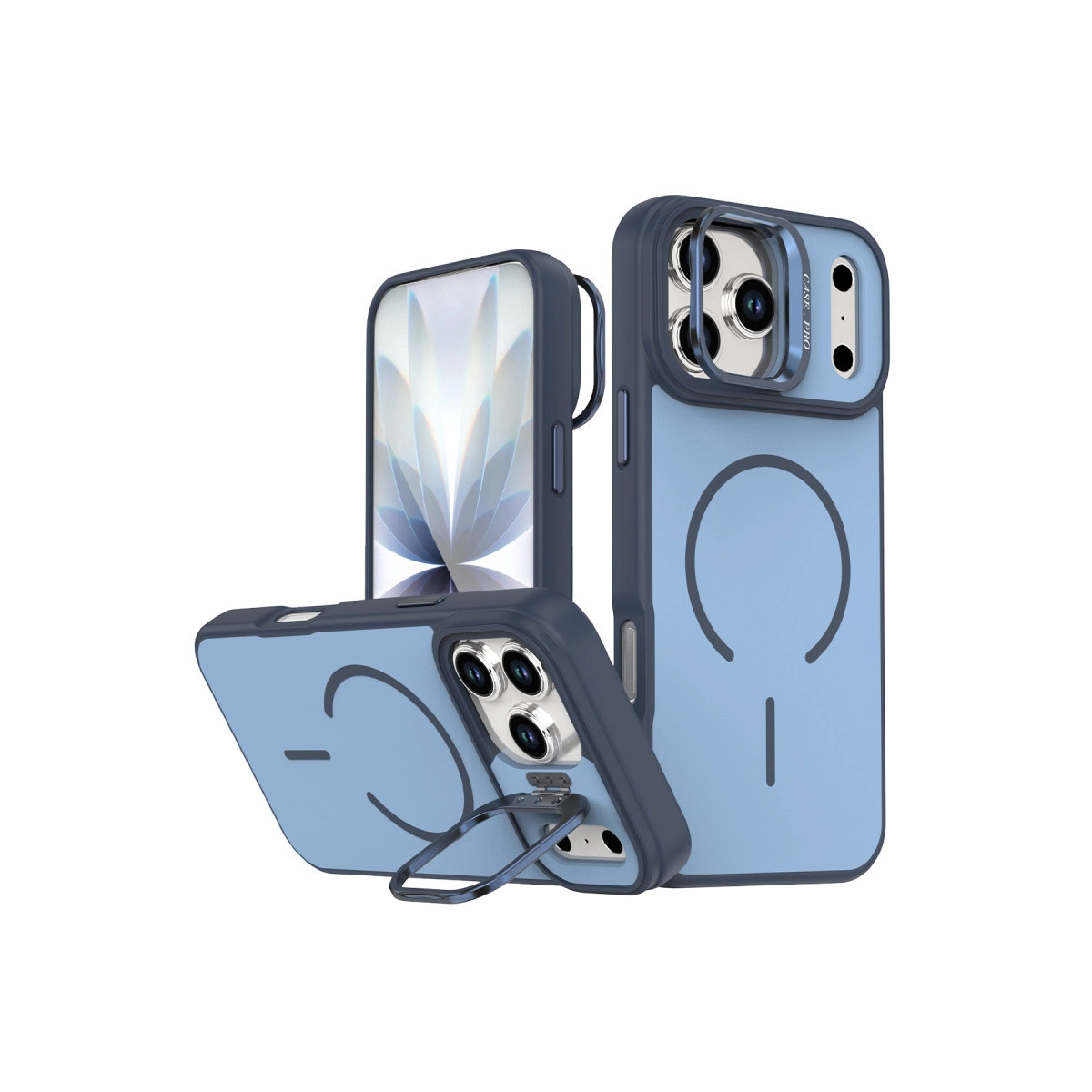 Joko  İphone 17 Pro Max Flexa Magsafe Kapak - Mavi