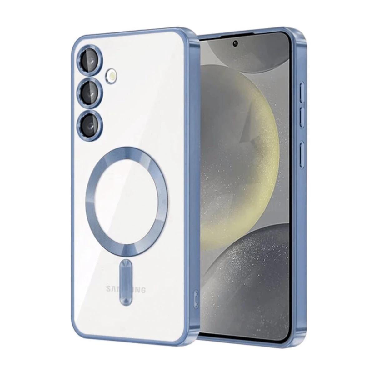 Samsung Galaxy A36 Kross Magneticsafe Kapak - Sierra Blue