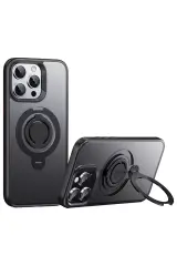 Joko İphone 15 Pro Max Avatar 360 Dönen Magsafe Kapak - Siyah