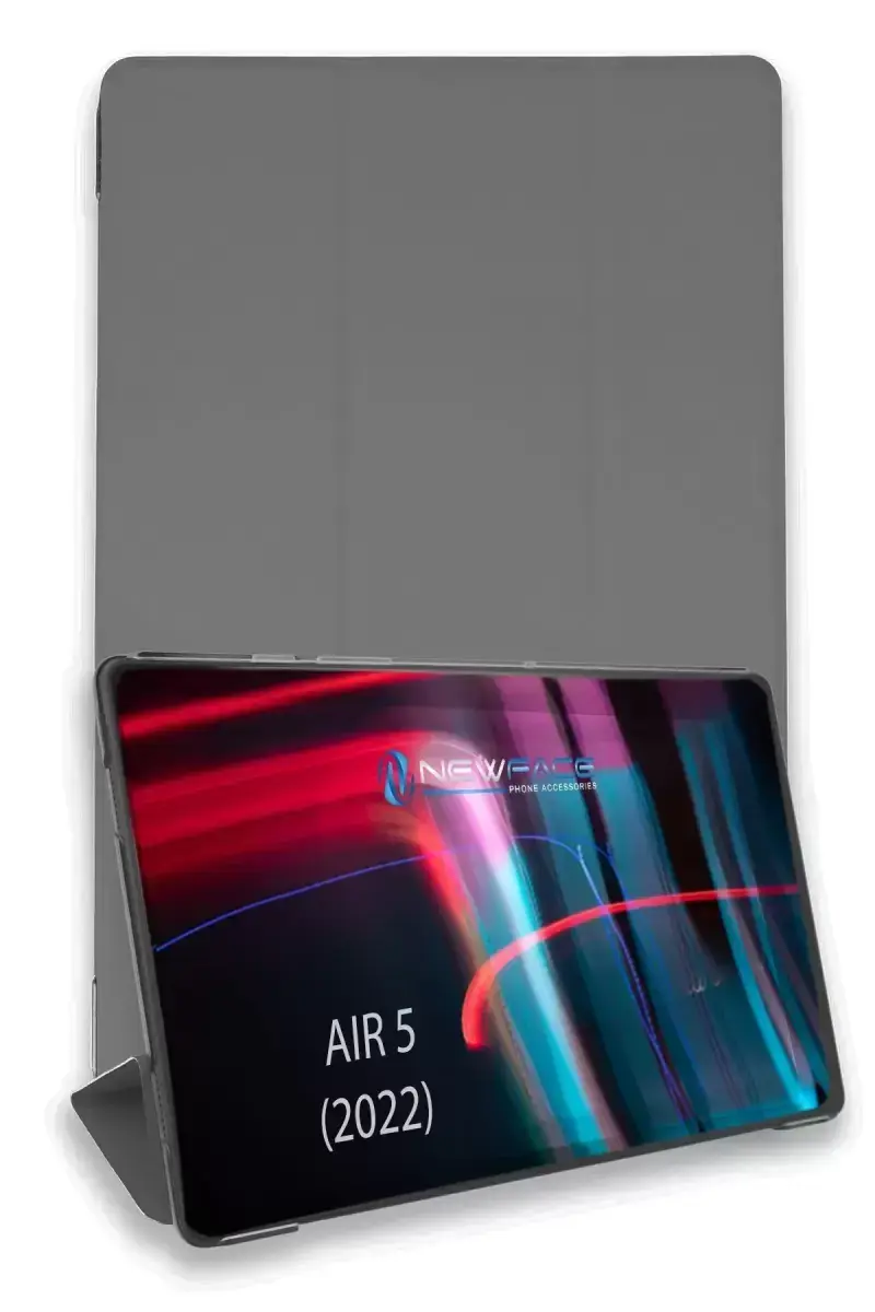 Newface Apple İpad Air 5 (2022) Kılıf Tablet Smart Kılıf - Koyu Gri