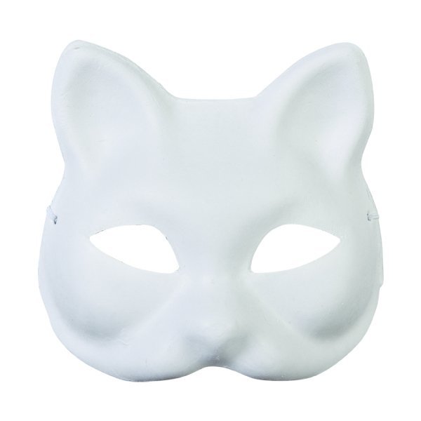 Karton Kedi Maske