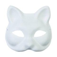 Karton Kedi Maske