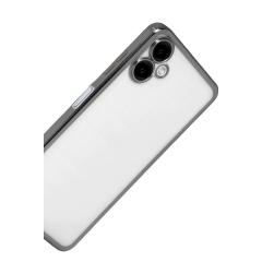 Samsung Galaxy A07 4g Razer Lensli Silikon - Titan Gri