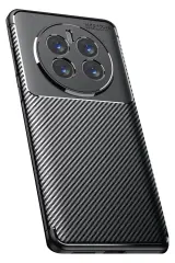 Newface Realme 12 Pro Plus Kılıf Auto Focus Karbon Kapak - Siyah