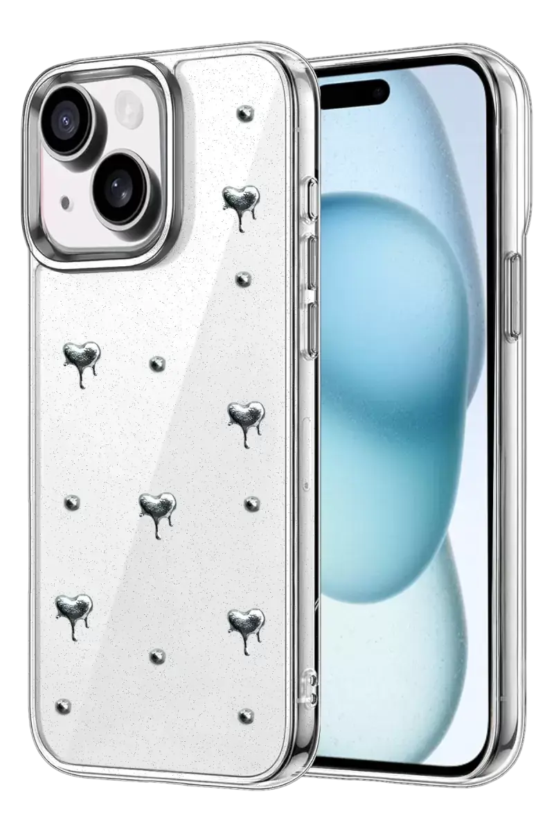 Newface Apple İphone 14 Fiyonk Desenli Kapak - Desen 1
