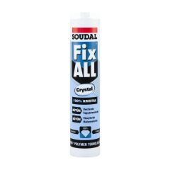 Soudal Fix All Crystal 290 Ml Kartuş Güçlü Silikon Yapıştırıcı