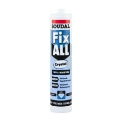 Soudal Fix All Crystal 290 Ml Kartuş Güçlü Silikon Yapıştırıcı