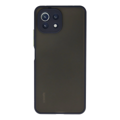 Xiaomi Mi 11 Lite Kılıf Montreal Silikon Kapak - Lacivert