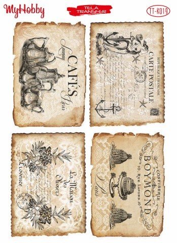 Tela Transfer 25x35cm N:K019