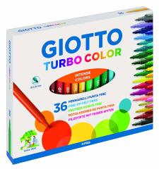 Turbo Color Keçeli Kalem Seti - 36'lı - 2.8mm