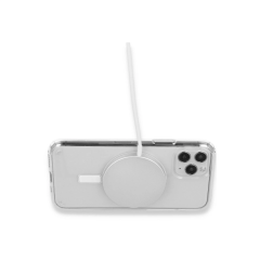 İphone 14 Pro Max Kılıf Pc Real Magsafe Kapak - Şeffaf