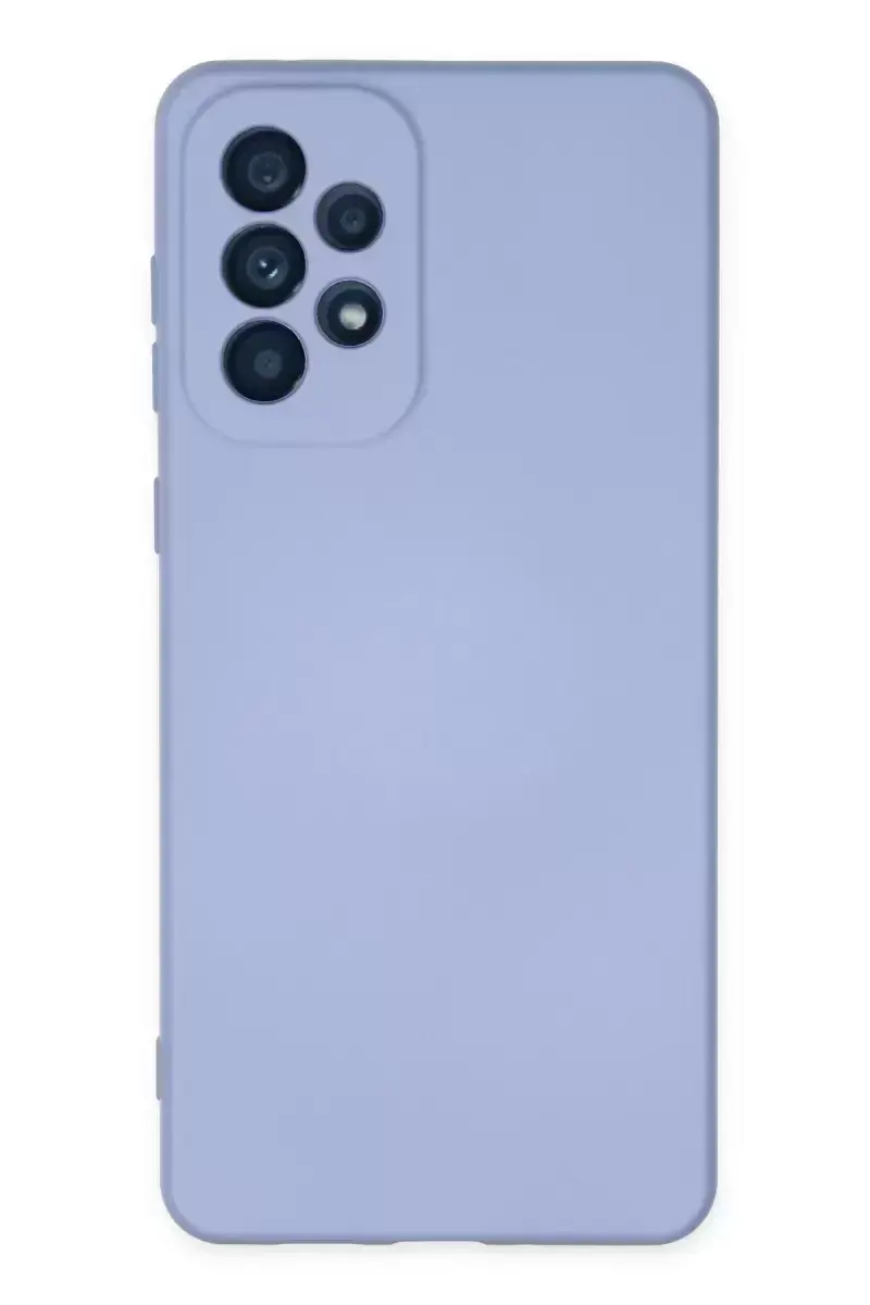 Newface Samsung Galaxy A23 4g Kılıf Nano İçi Kadife Silikon - Lila
