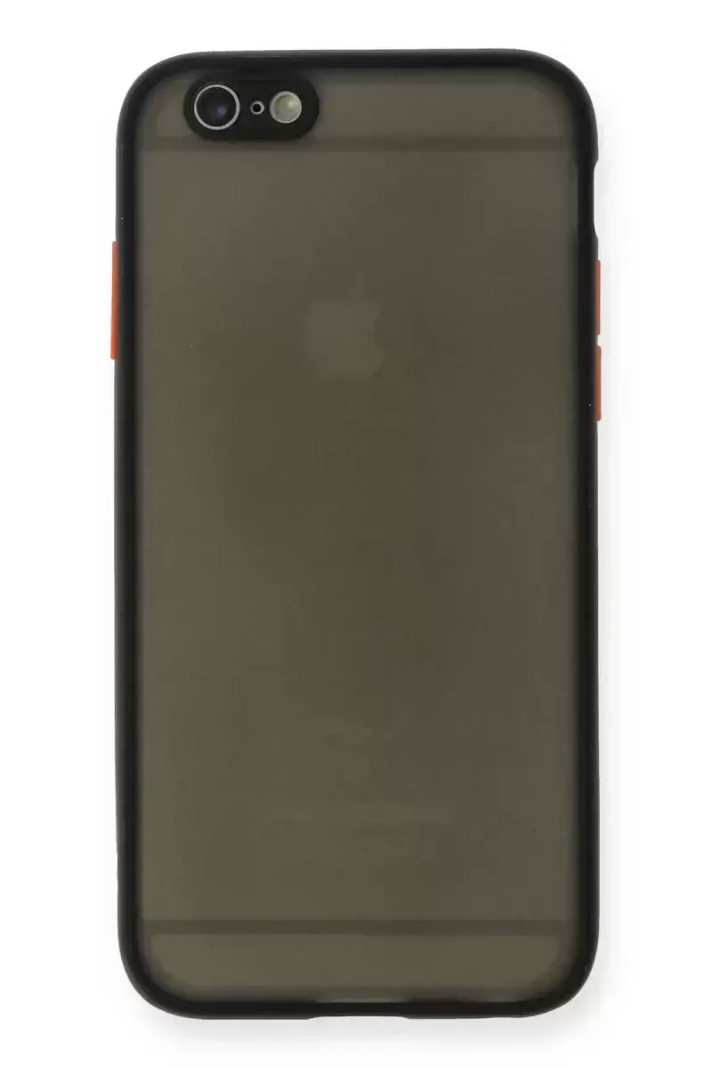 Newface Apple İphone 6 Kılıf Montreal Silikon Kapak - Siyah