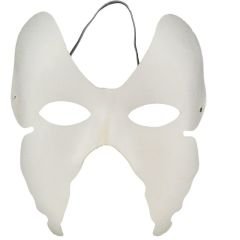 Karton Kelebek Maske