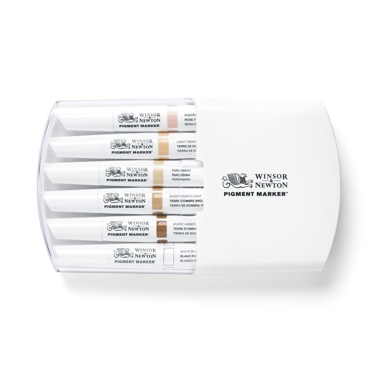Pigment Marker 6'lı Set Skln Tones