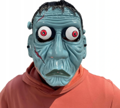 Frankenstein Temalı Sallanan Oynar Gözlü Maske