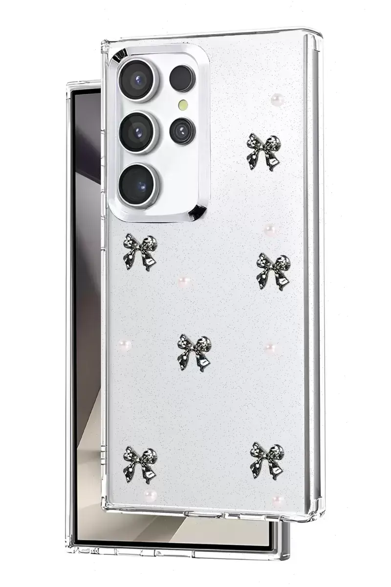 Newface Samsung Galaxy S24 Ultra Fiyonk Desenli Kapak - Desen 8