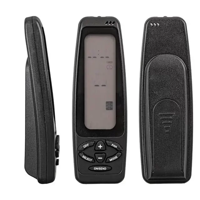 Electra Rc-4 / Rc-3 / Rc-7wmz Klima Kumandasi Siyah Uzun Ekran