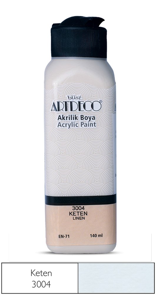 Akrilik Ahşap Boyası 140ml 3004 Keten