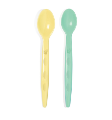 Babyjem 2Li Mama Kaşığı Yeşil-Sarı
