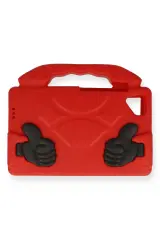 Newface Huawei Matepad T10s 10.1 Kılıf Like Stantlı Tablet Silikon - Kırmızı