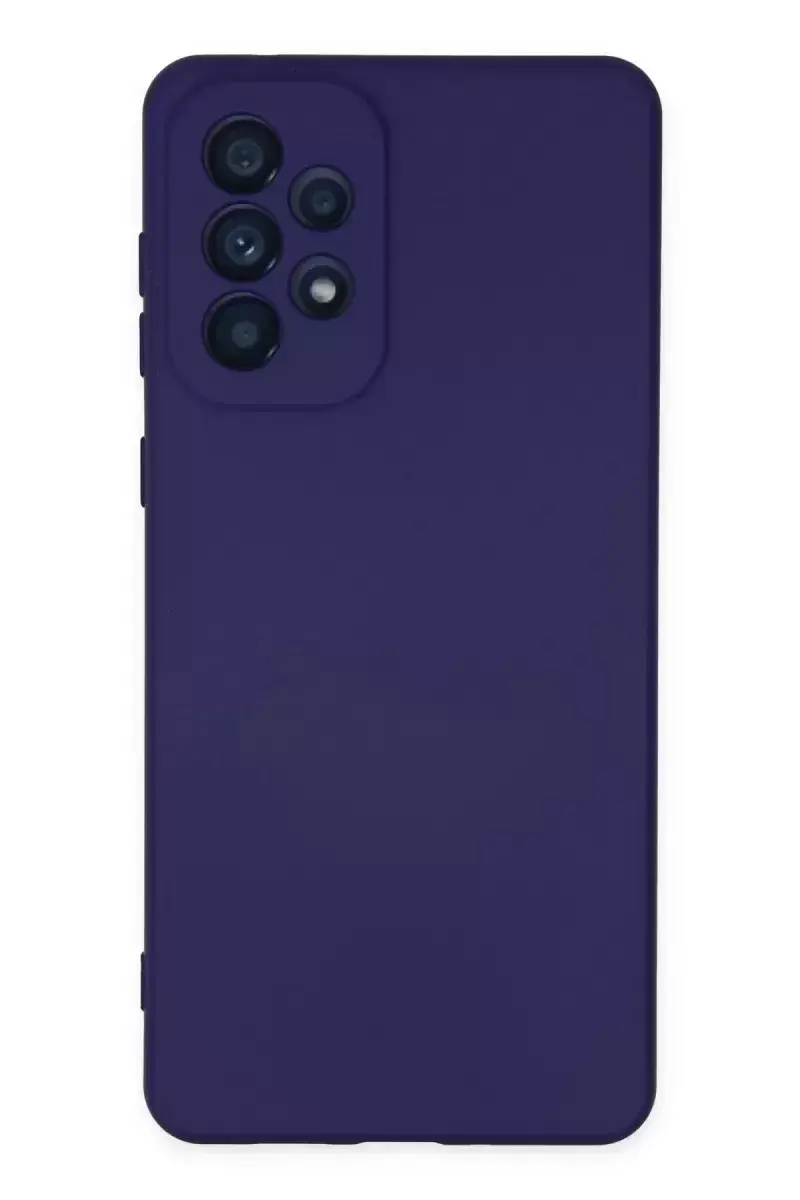 Newface Samsung Galaxy A23 4g Kılıf Nano İçi Kadife Silikon - Mor